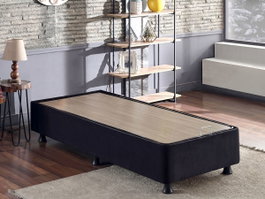 Hanah Home Ela Single Somier Individual Negro (90 x 190)